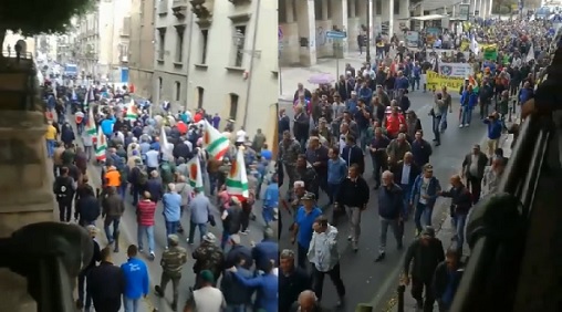 Corteo cacciatori Sicilia